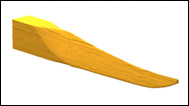 SoftWedge Orange Refills - medium SoftWedge Orange Refills - medium