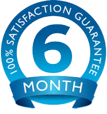 6 Month Satisfaction Guarantee